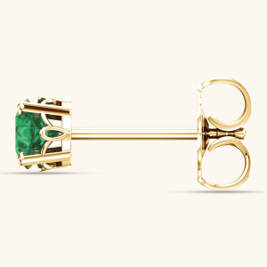 green Gold Earrings