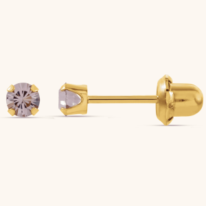 Inverness Birthstone Stud Piercing Earrings