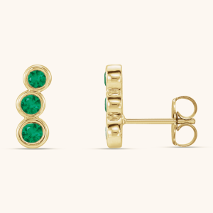 Ear Climbers Earrings green