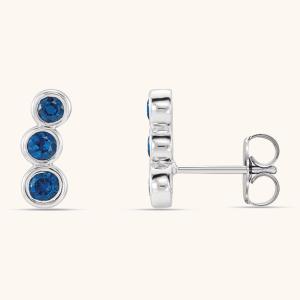 Ear Climbers Earrings blue